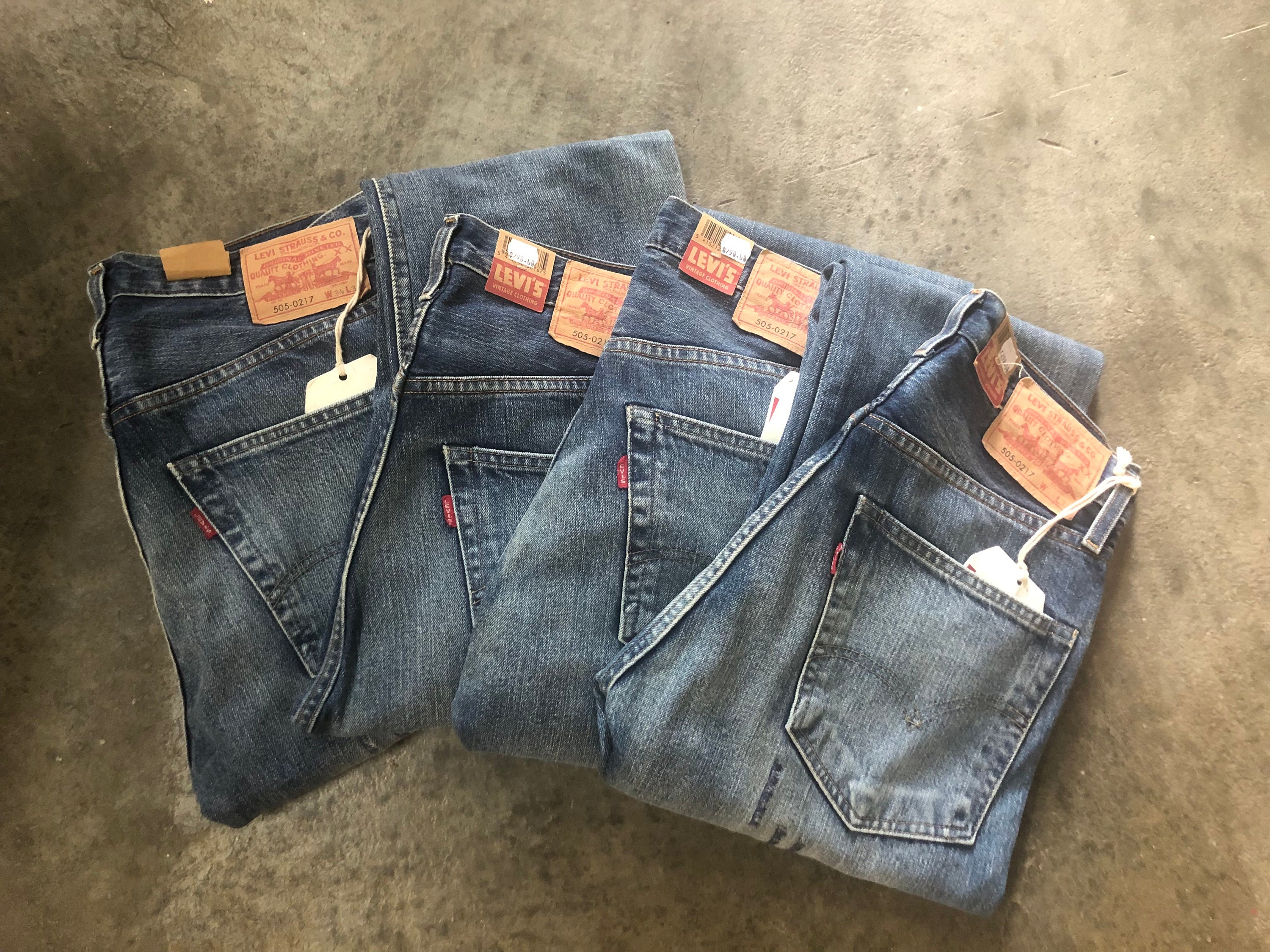 LEVIS VINTAGE CLOTHING LVC big e 37501 501xx 1937 sample