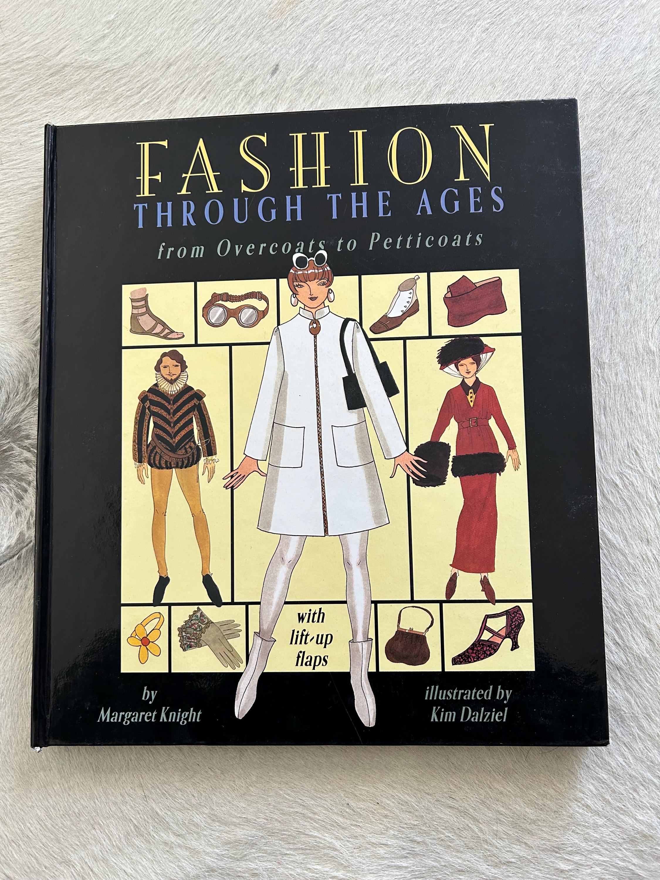 Fashion Through the Ages Hard Cover Book With Pop up Flaps - Etsy