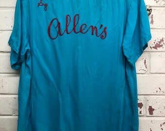 Nat Nast 50s Rayon Bowlingshirt - Etsy