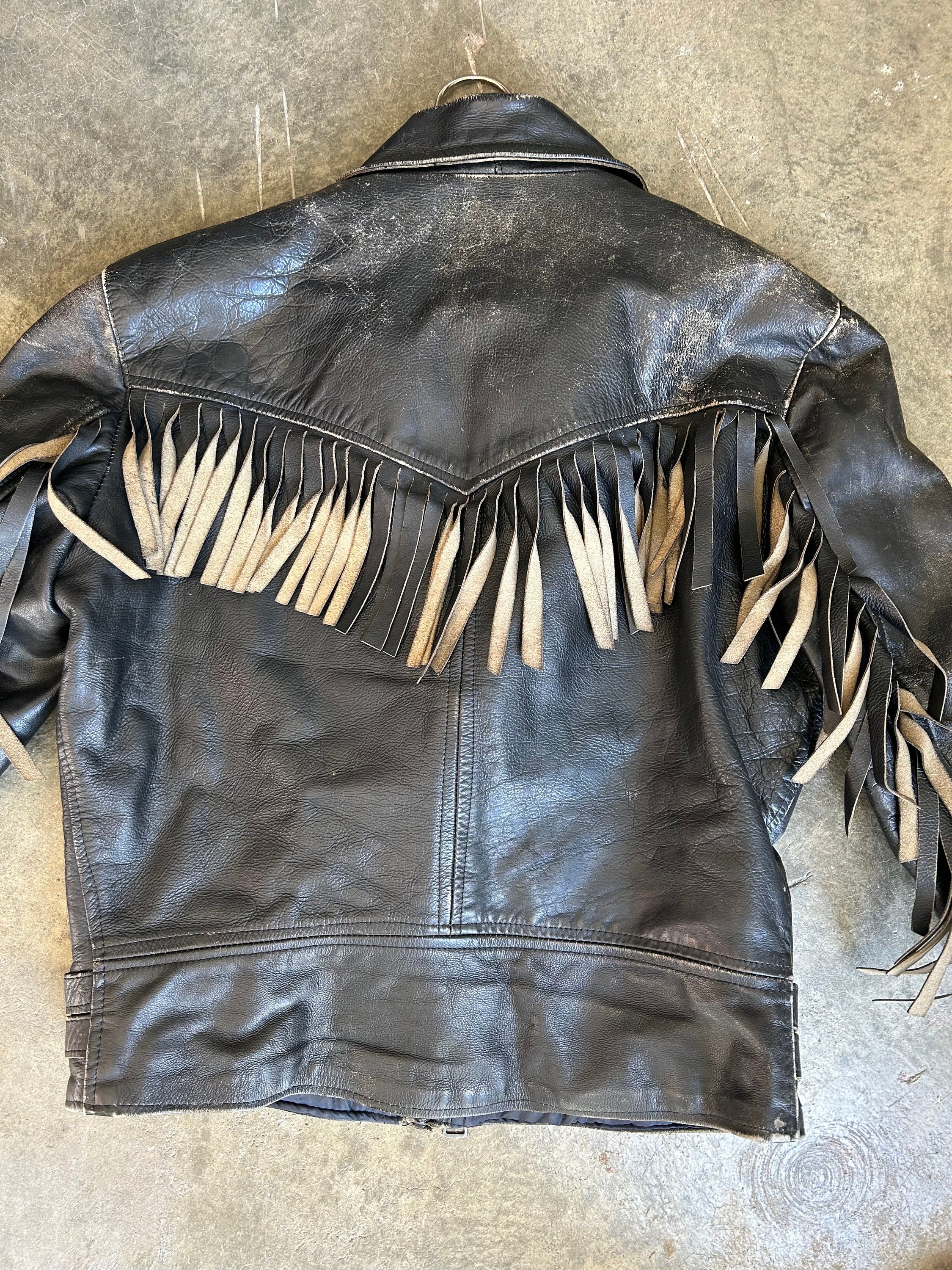 1970's Rivetts Leather Fringed Jackey - Etsy 1970's Rivetts Leather Fringed Jackey - Etsy