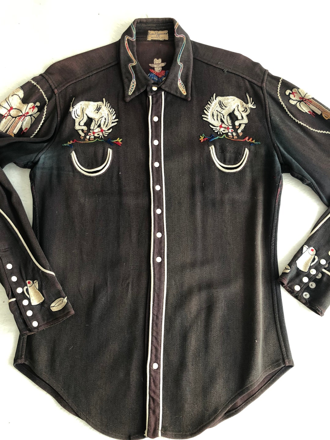 Vintage Sam A Formann Co Vintage Western Shirt - Etsy