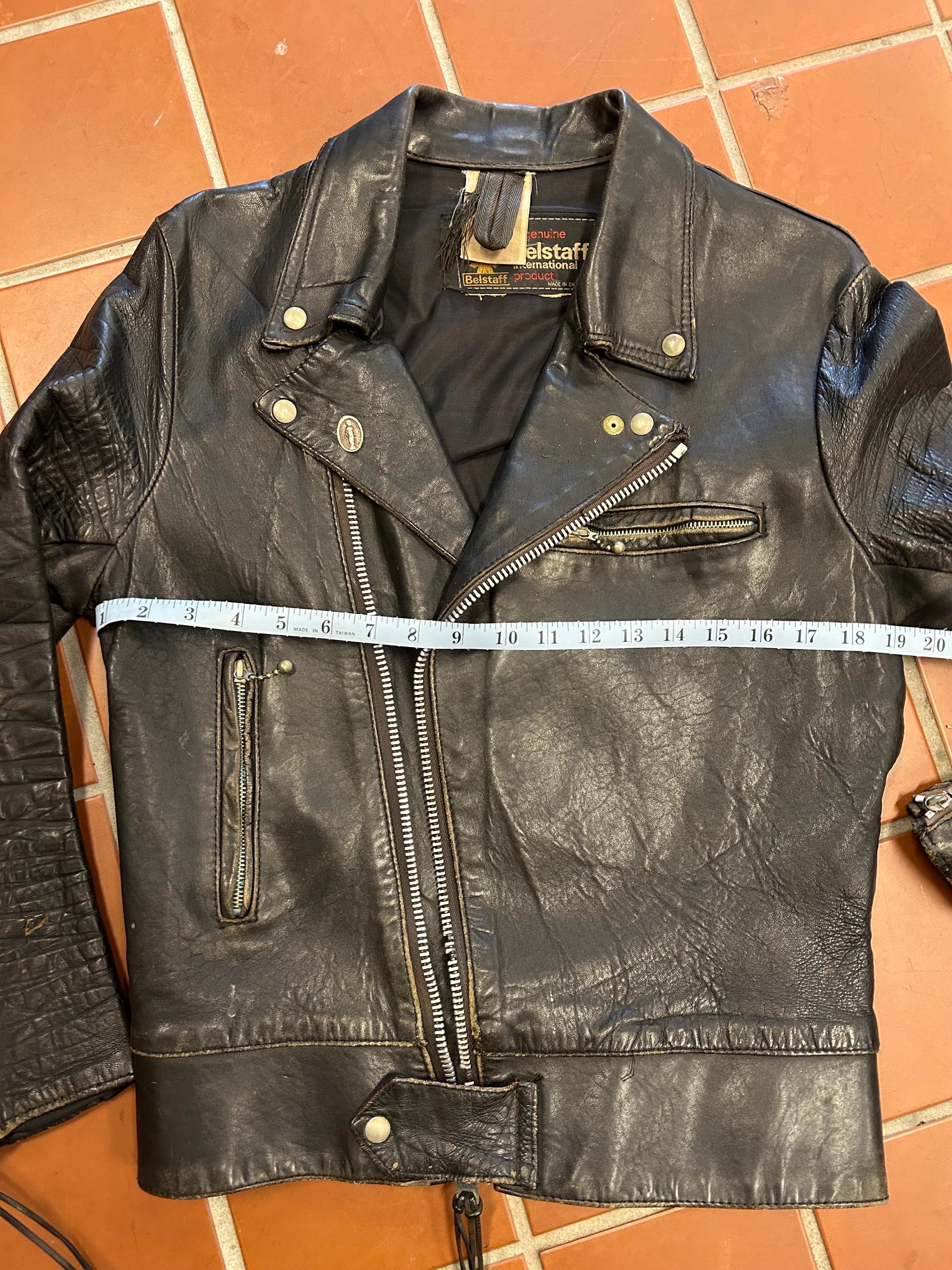 Belstaff International Vintage Motorcycle Jacket - Etsy