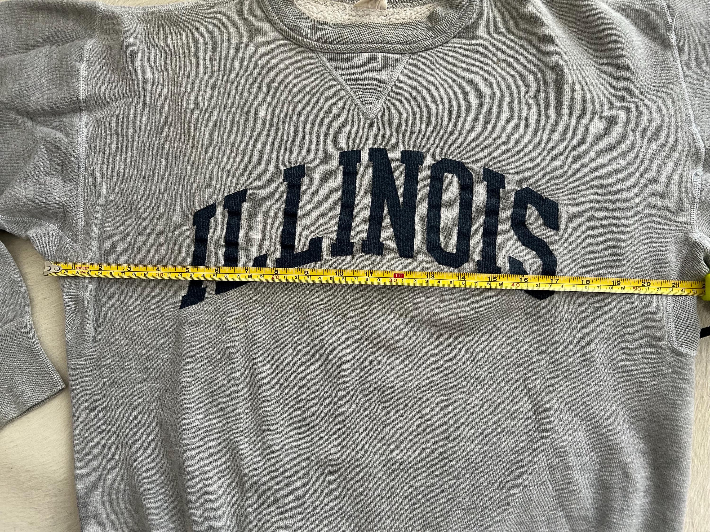 ア*ル様 60s 50s ヴィンテージスウェット　イリノイ ILLINOIS ラ 1950's 60's Illinois Sweatshirt - Etsy