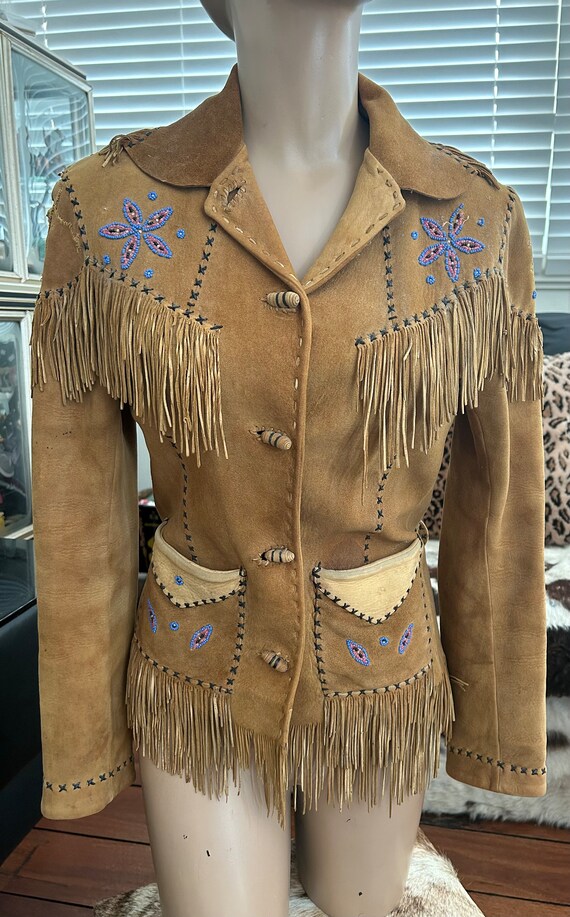 Nez Perce 1935 Handcrafted Fringed Jacket - Etsy