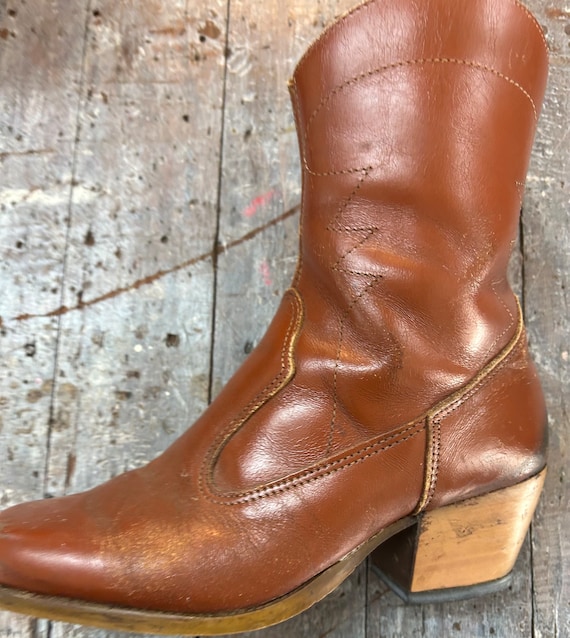 vintage western style boots - image 2