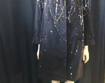 A cold wall deals paint splatter coat