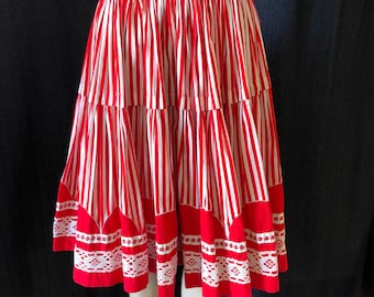 1950’s cotton full circle skirt