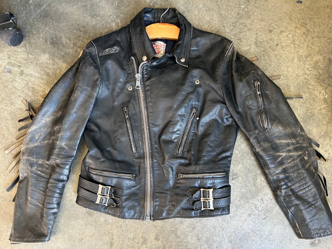 70s vintage Kett Leathers Mサイズ　襟付きシングル Very Rare Vintage 70s KETT Leathers Motorcycle Metal Punk Jacket