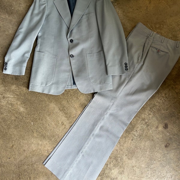 Vintage pale blue suit