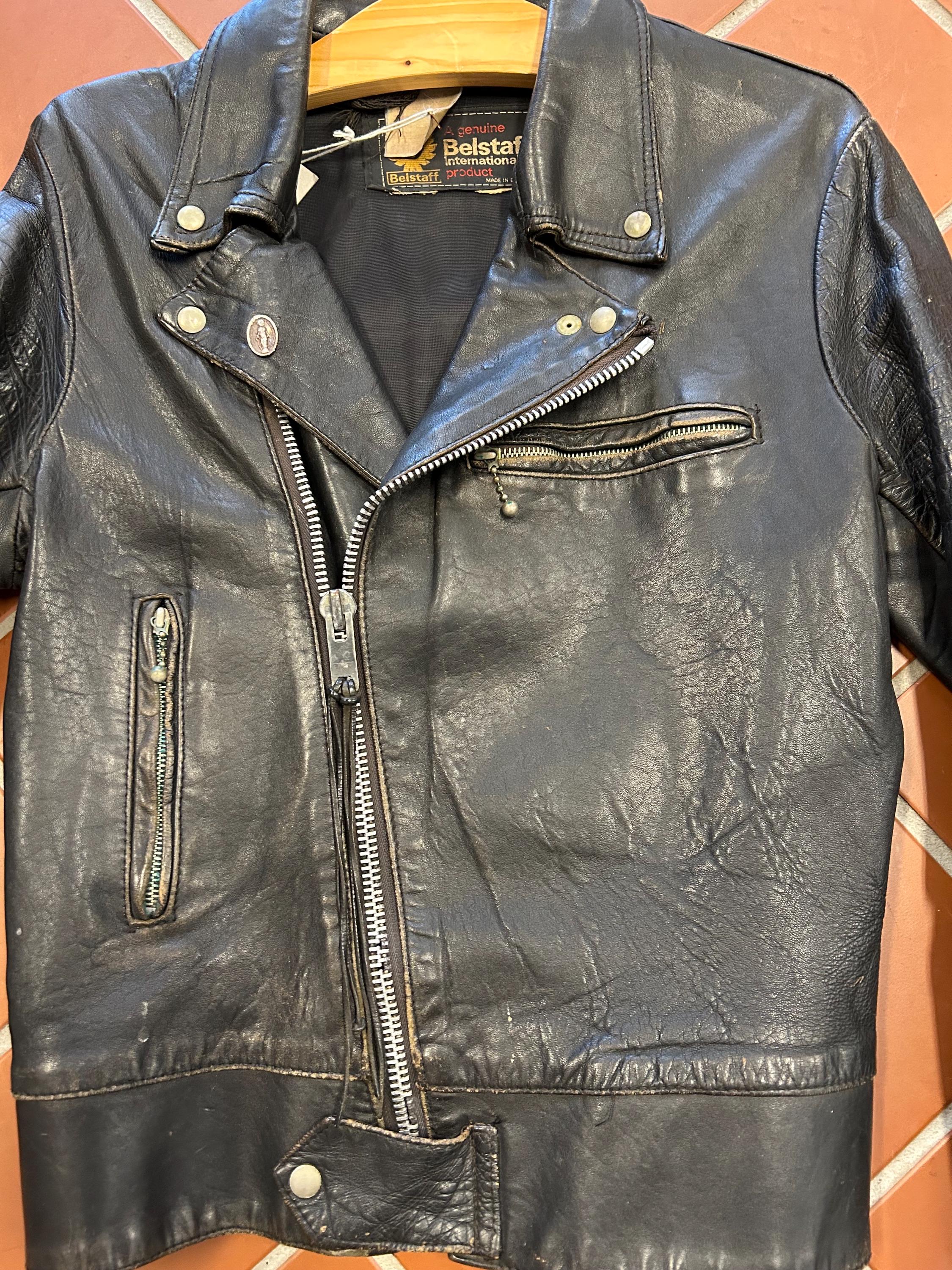 Belstaff International Vintage Motorcycle Jacket - Etsy