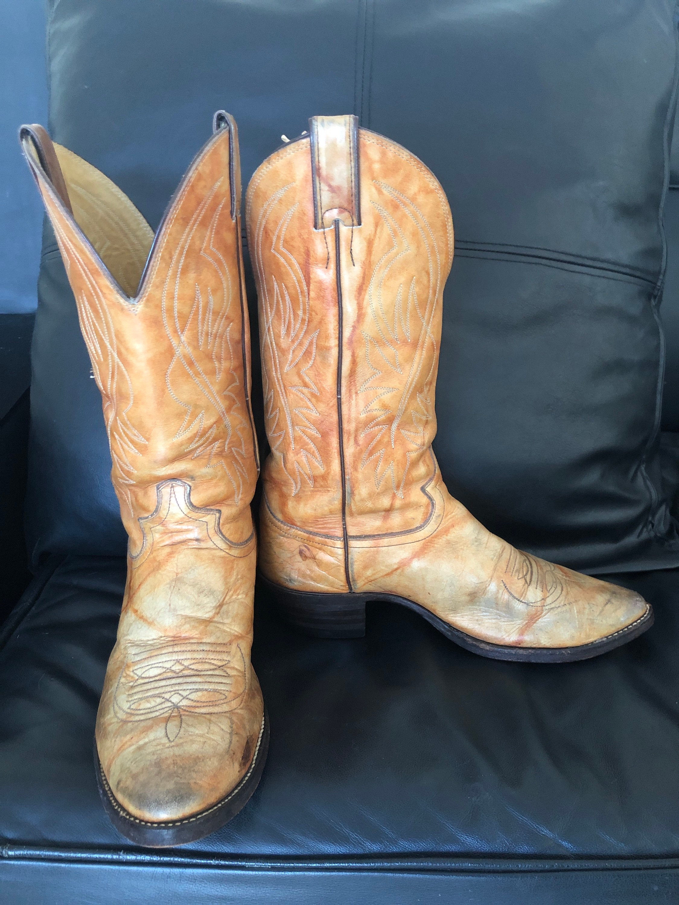 Justin's Vintage Boots - Etsy