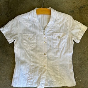 HBARC vintage ladies western shirt