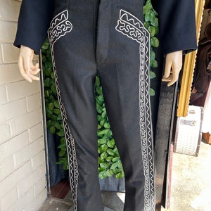 Vintage Mexicaanse wollen broek