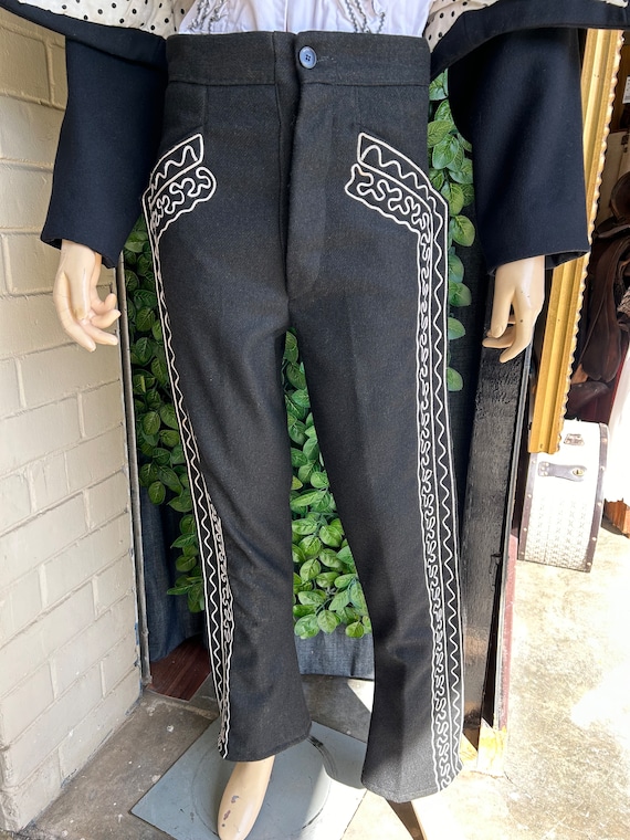 Vintage Mexican Wool Trousers - Etsy Vintage Mexican Wool Trousers - Etsy