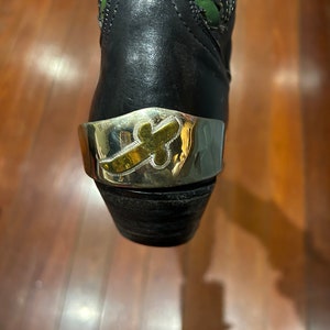 Embouts pour talons et orteils pour bottes de cowboy