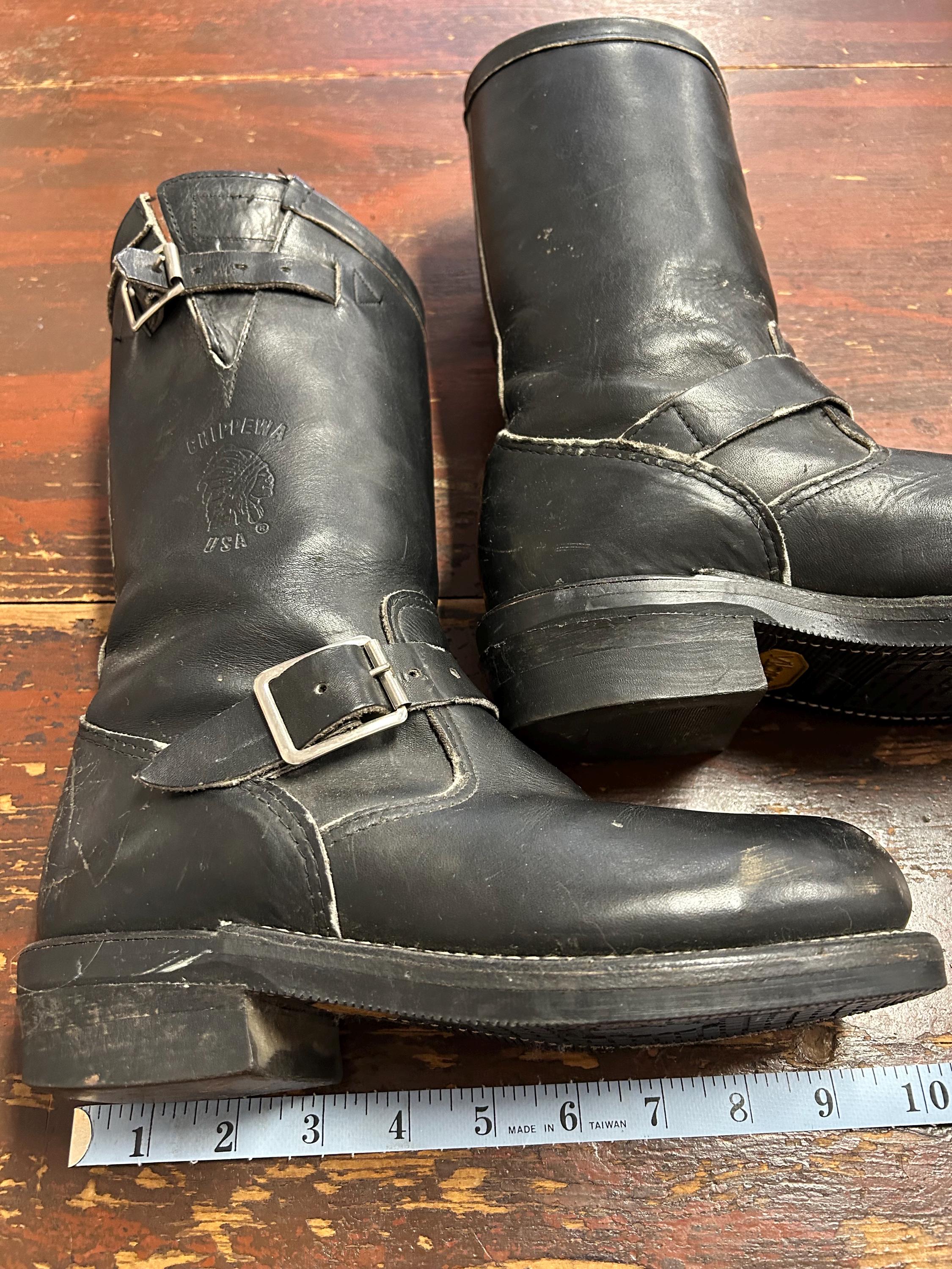Chippewa Vintage Engineer Boots - Etsy UK