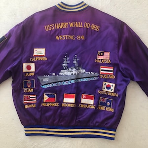 t*t様 ツアージャケットドラゴン刺繍 スカジャン WEST-PAC 1977 West pac tour jacket - Etsy 日本