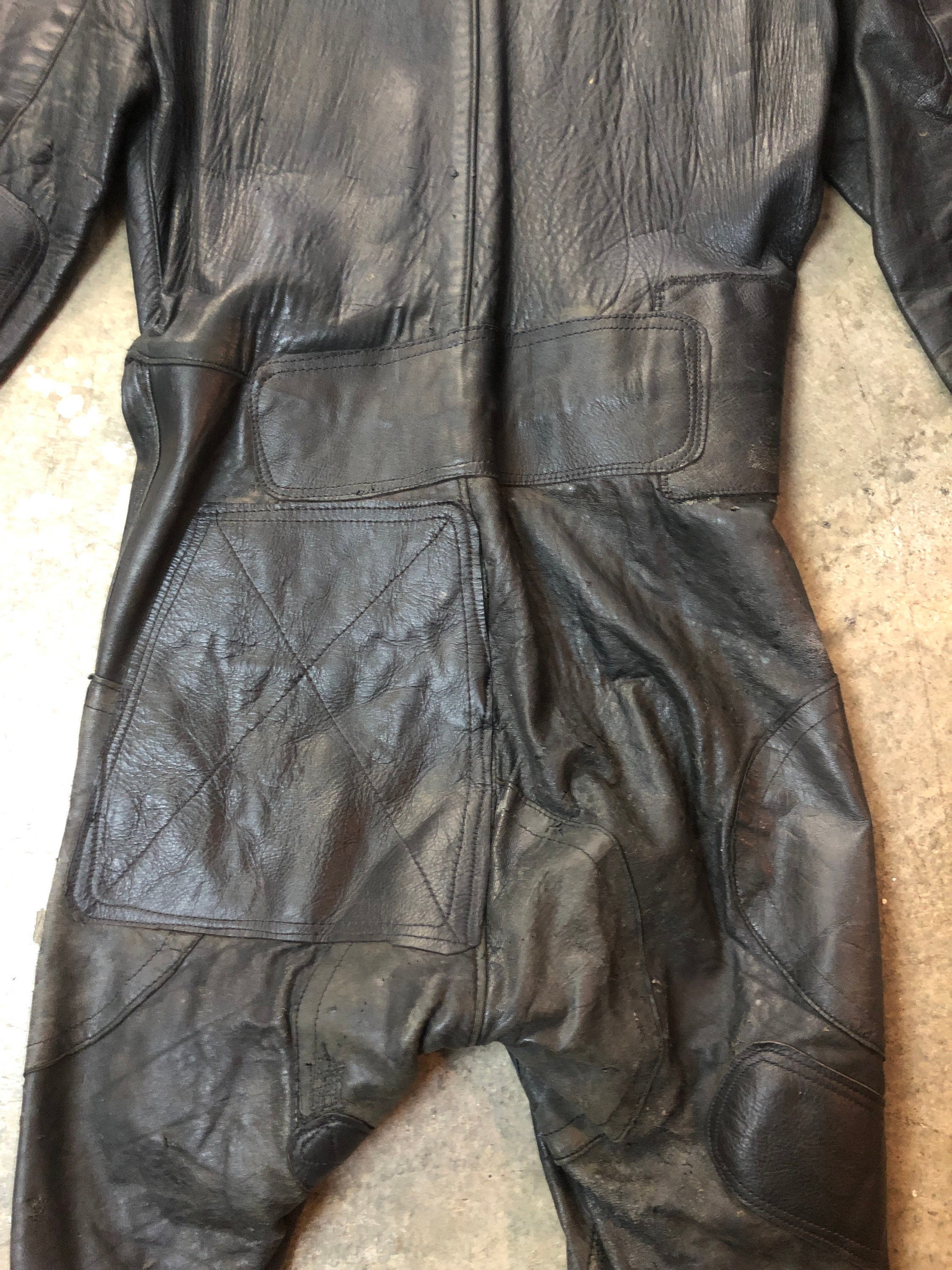 Rare 60's Kett Leather Motorcycle Racing Suit - Etsy