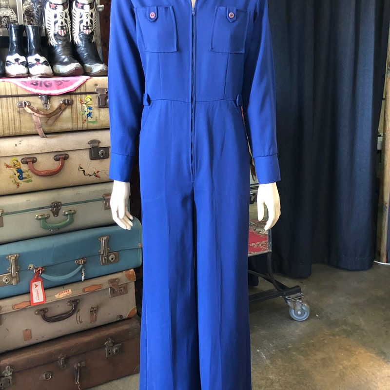 1970s Quilted jumpsuit Size 3T