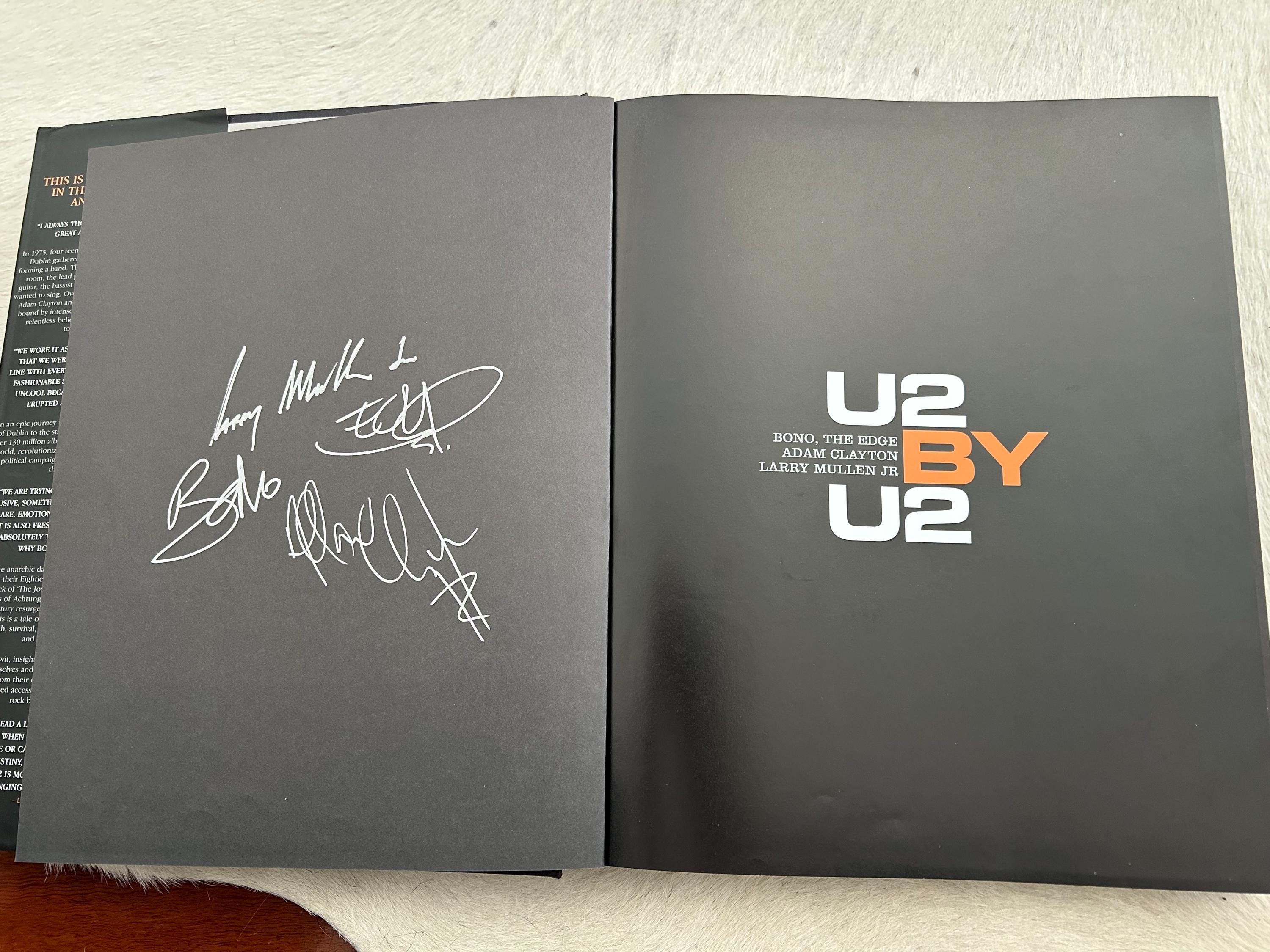 U2 BY U2 Hard Cover Book - Etsy Canada