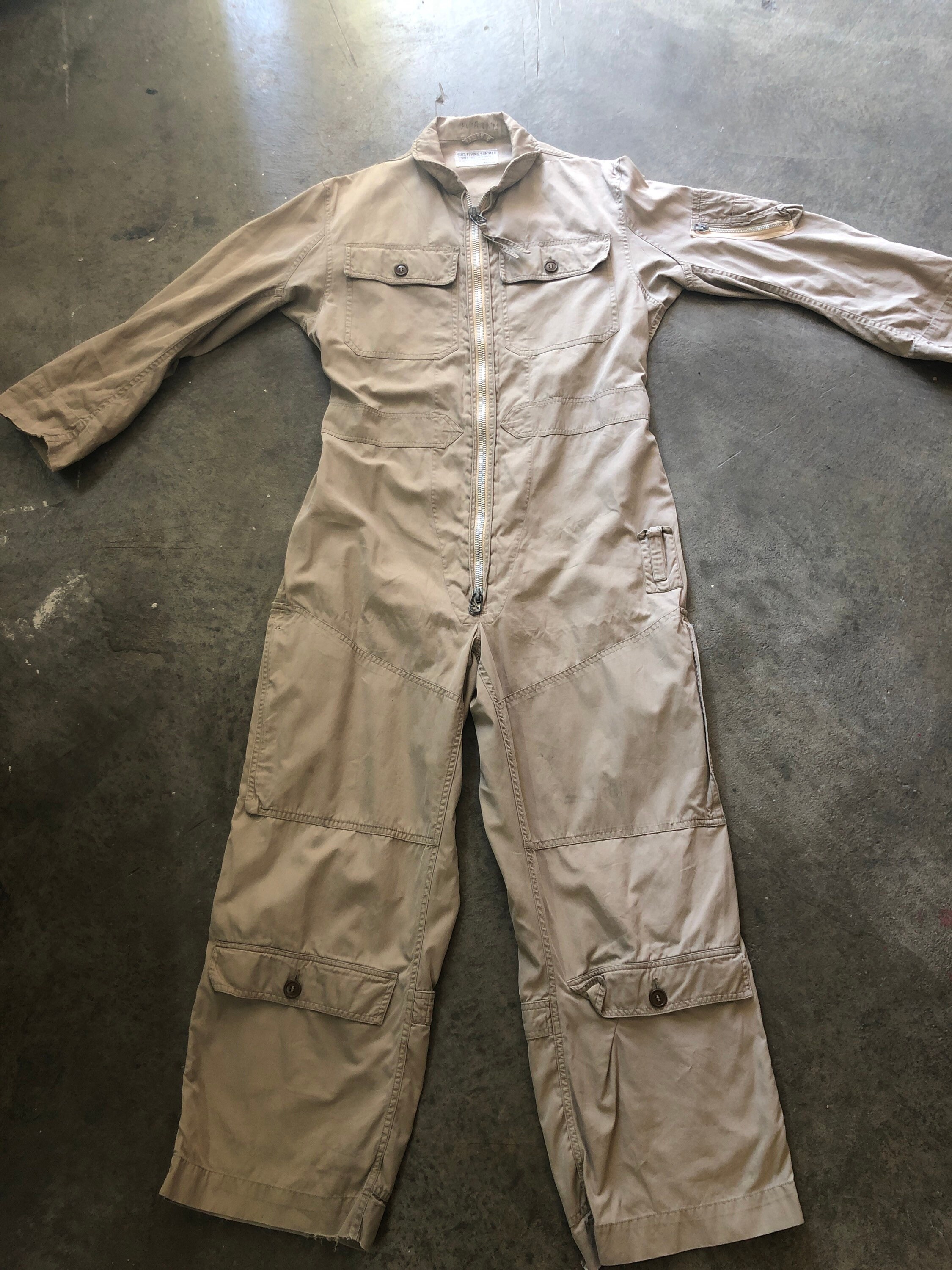 WW2/ Korean War Era Flying Suit - Etsy WW2/ Korean War Era Flying Suit - Etsy