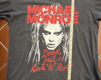マイケル・モンローのヴィンテージ80年代Tシャツ - Etsy 日本