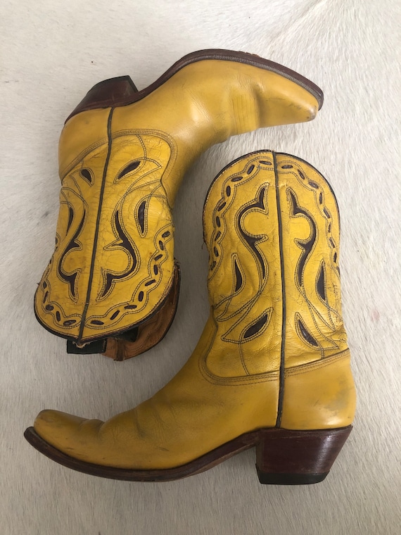 YELLO LONG BOOTS 美品　24.5 YELLO / SPIRAL LONG BOOTS