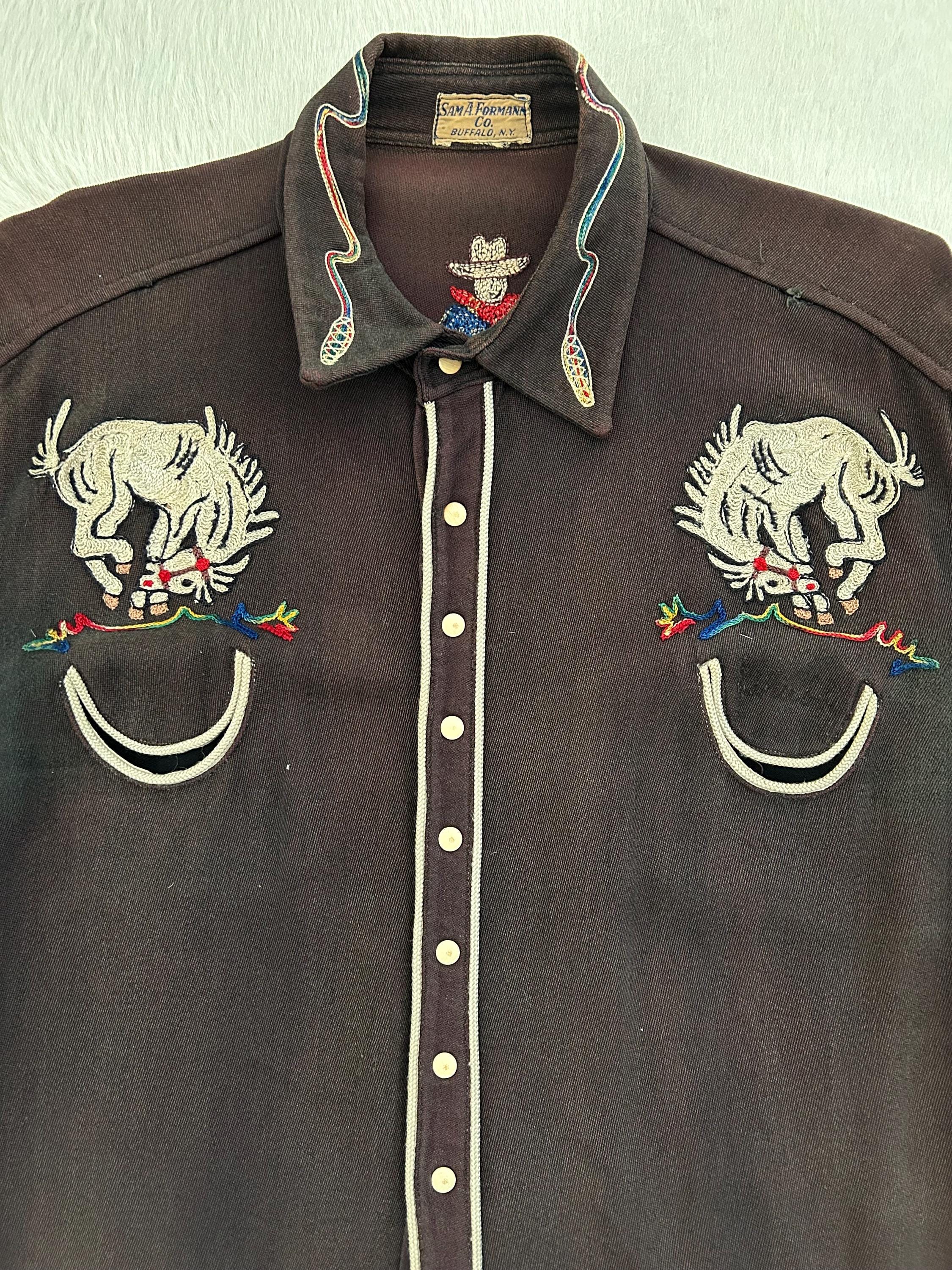 Ancien épi Western Cowboy, Style Buermann, Non Marqué, Collection