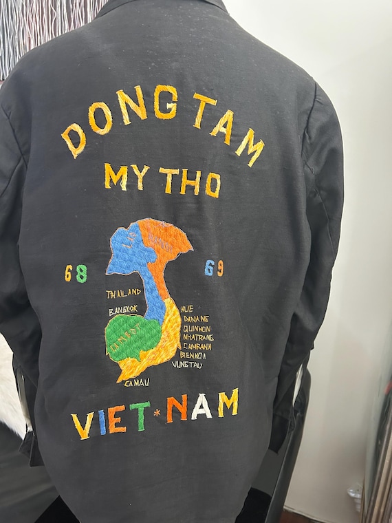 Authentic 68-69 Vietnam Tour Jacket. - Etsy Israel