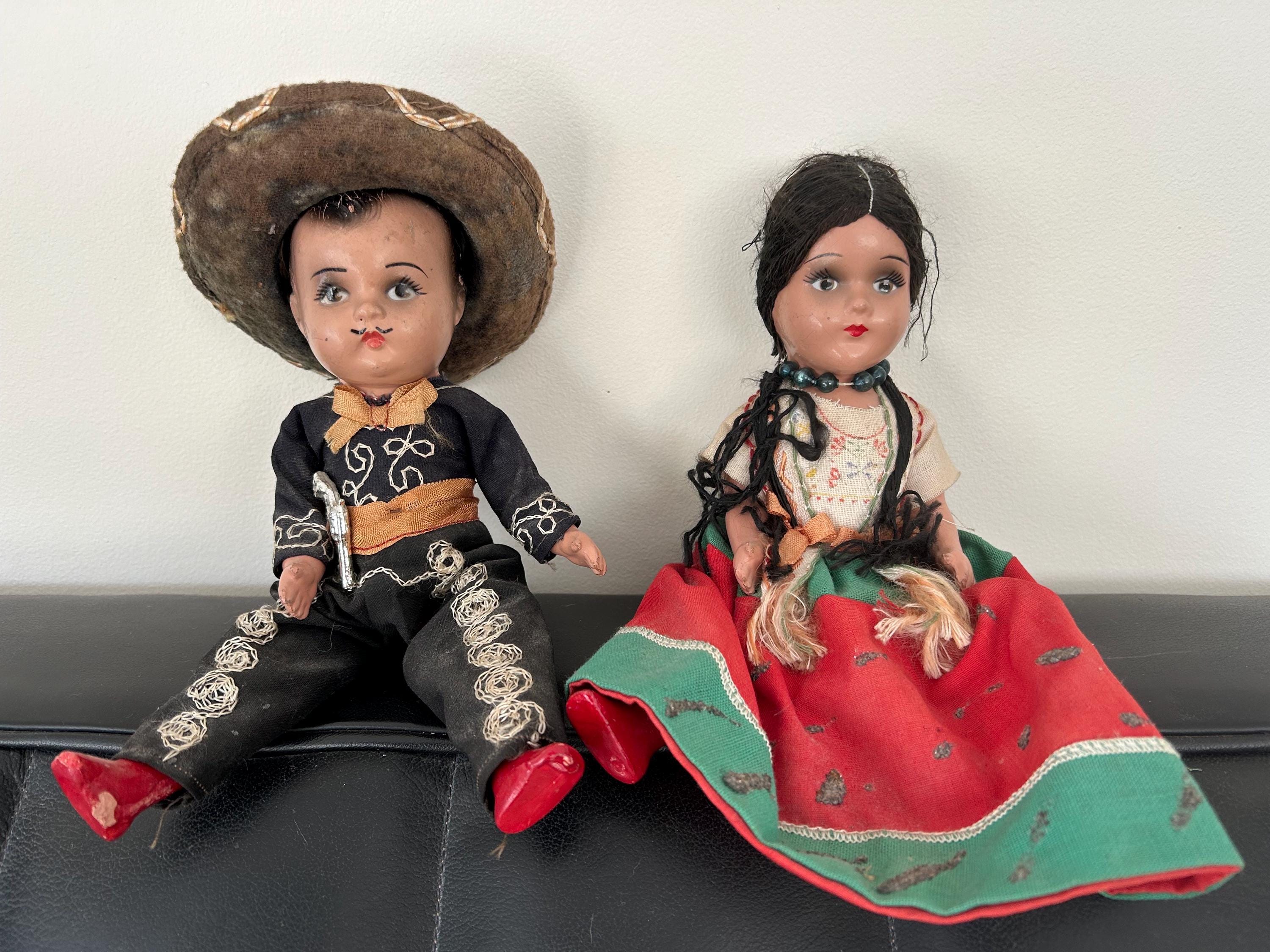 Mexico paper mache doll - Etsy 日本