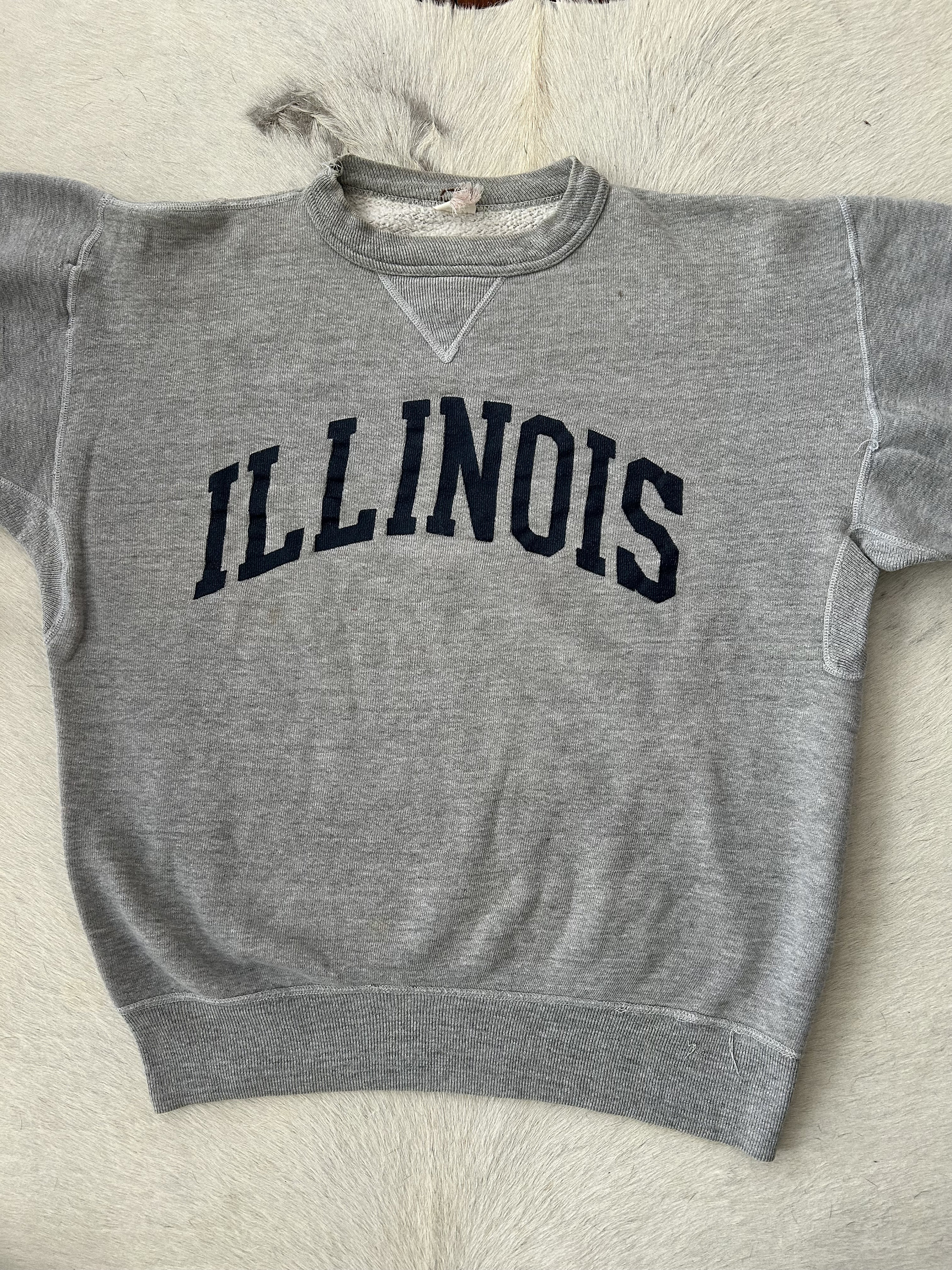 1950's 60's Illinois Sweatshirt - Etsy