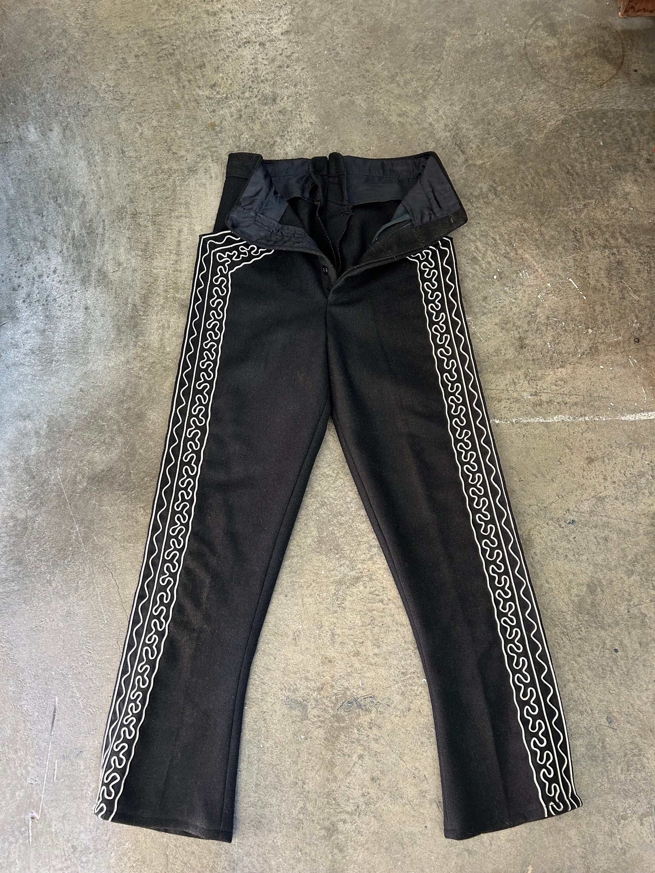 Vintage Mexican Wool Trousers - Etsy Vintage Mexican Wool Trousers - Etsy