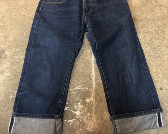 LEE vintage style Turn-Ups with red line selvedge