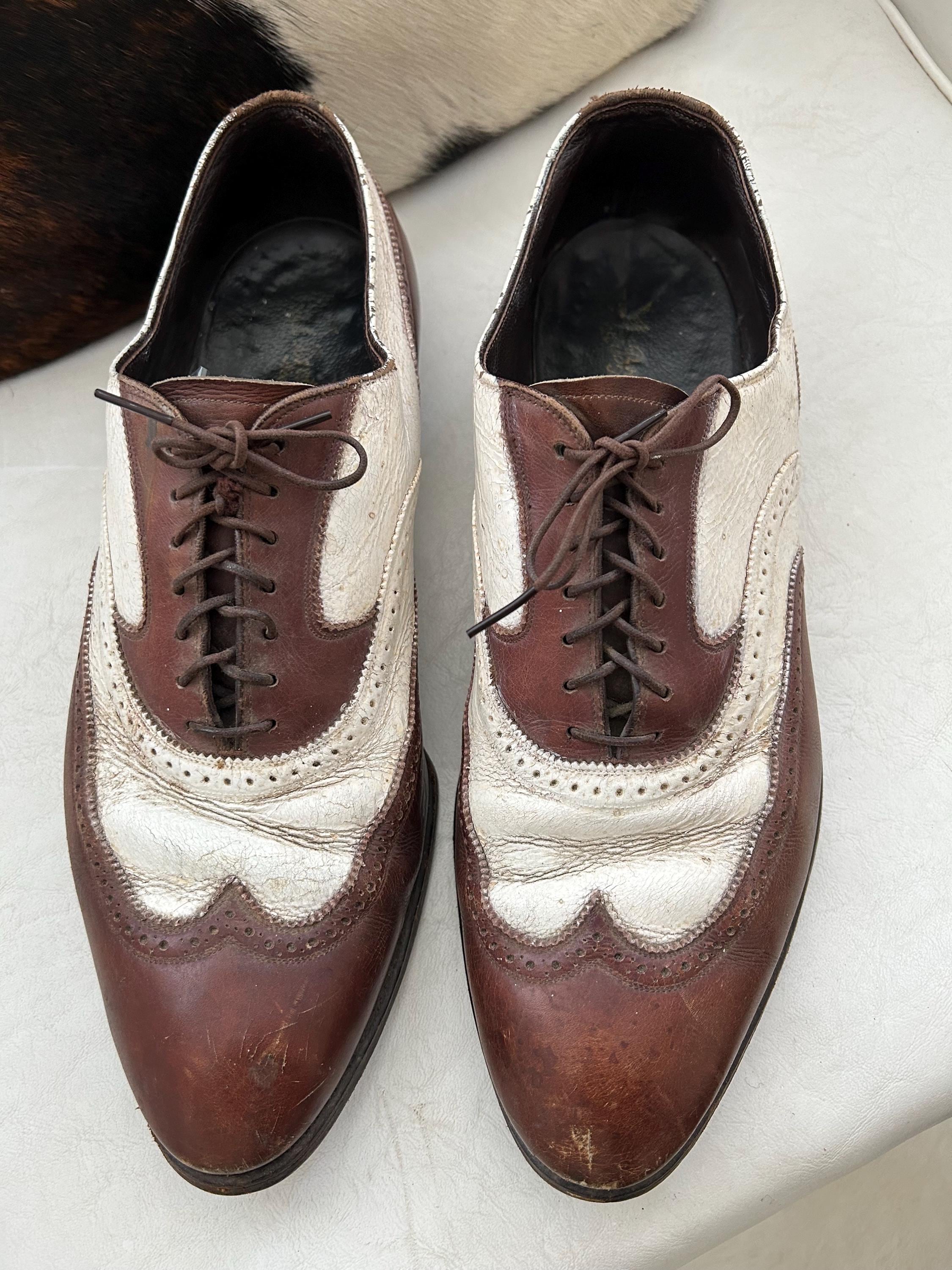 Vintage spectator shoes 10 - Etsy 日本