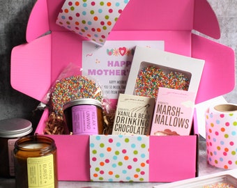 MOTHER'S DAY CHOCOLATE Lover Custom Hamper | Personalised | Chocolate & Candle Gift | Mother | Mum | Nana | Nanna | Grandma | Grandmother