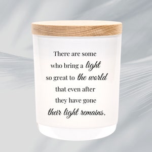 Design Your Own SYMPATHY Boxed Soy Candle Photo Remembrance Memorial Grief Commemorative Gift image 7