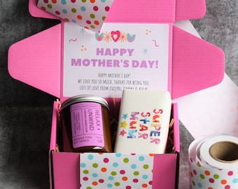 STAR MOTHER'S DAY Custom Mini Hamper | Personalised | Candle & Soap Gift Pack | Mum | Nana | Nanna | Grandmother | Granny | Nona