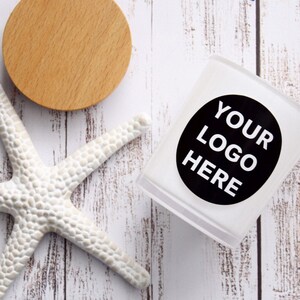 Personalised Logo Candle | Custom | Corporate Gift | Events | Customer Gift | Thank you