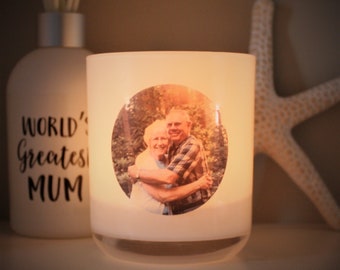 Design Your Own | SYMPATHY | Boxed Soy Candle | Photo | Remembrance | Memorial | Grief | Commemorative | Gift