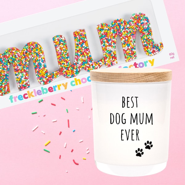 Personalised Mother's Day Candle | PET MUM | Custom | Mum | Mother | Dog | Cat | Fur Baby