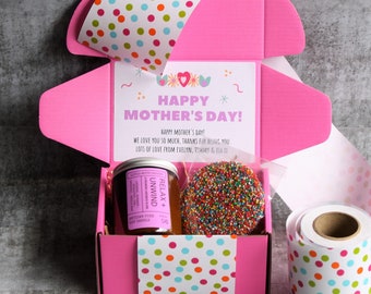 MOTHER'S DAY Mini Custom Hamper | PERSONALISED | Candle & Chocolate Gift Pack | Mum | Nana | Grandma | Grandmother | Nanna | Nona | Mother