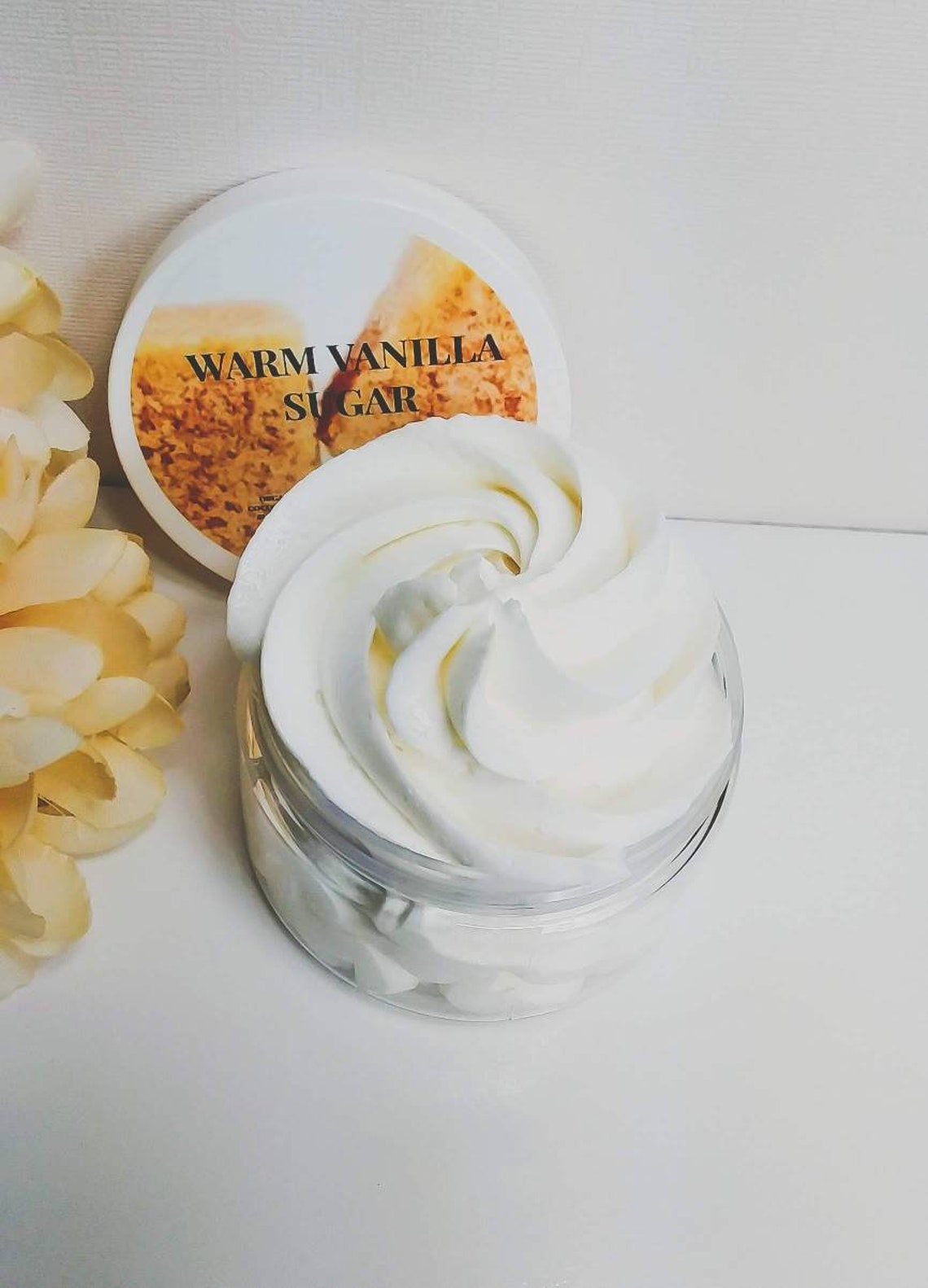 Warm Vanilla Sugar Body Butterbody Buttermoisturizerwhipped Etsy