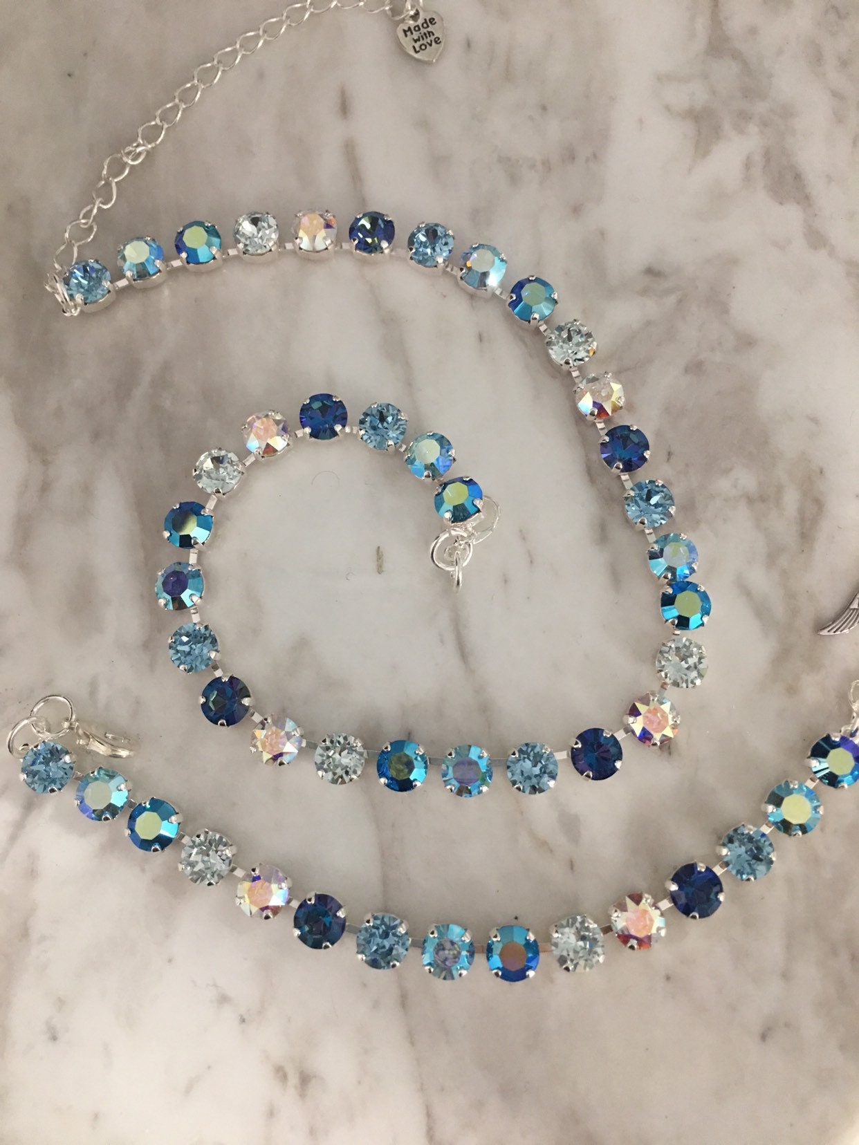 Tiera, handmade with Swarovski and Chech crystal Princess Hannah - Alluring Swarovski Crystal and Pearl  main image 4