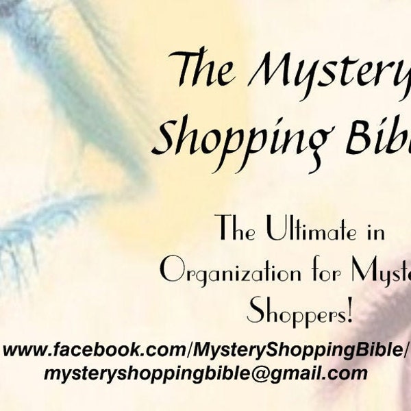 Mystery Shopping Bible