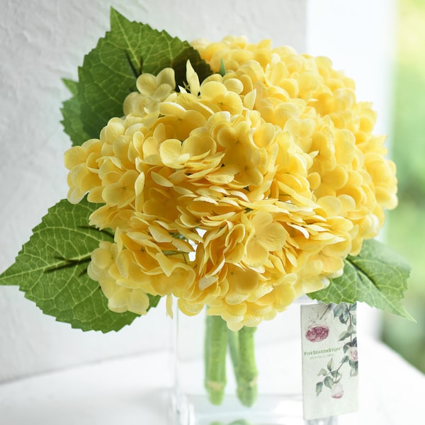 Yellow Hydrangea Etsy