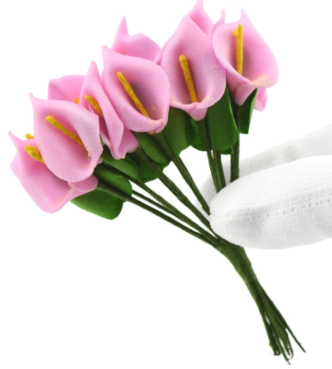 Mini Calla Lily PE Foam Artificial Flowers, Perfect for Wedding Favour Boxes, Craft, DIY 144 Pcs ...
