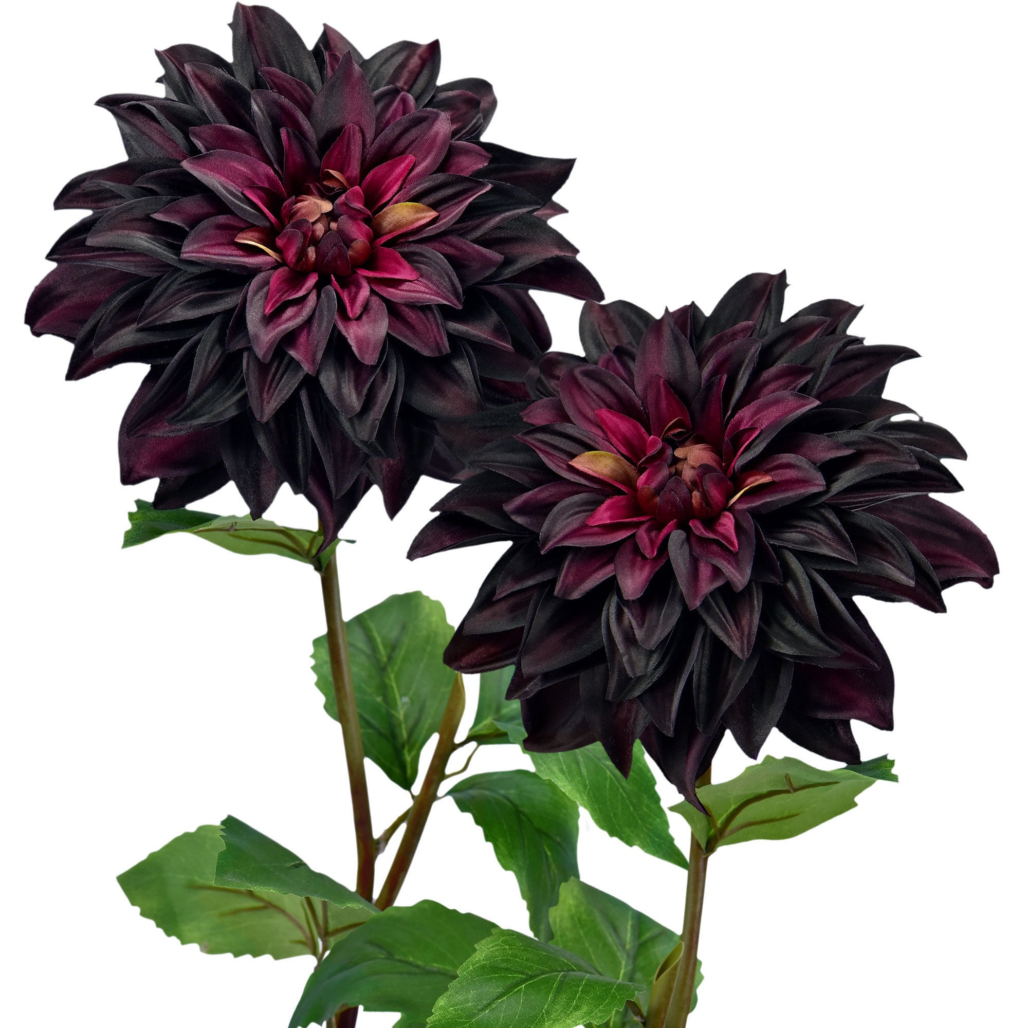 Fiveseasonstuff Dahlia Silk Flowers Artificial Flowers for Etsy