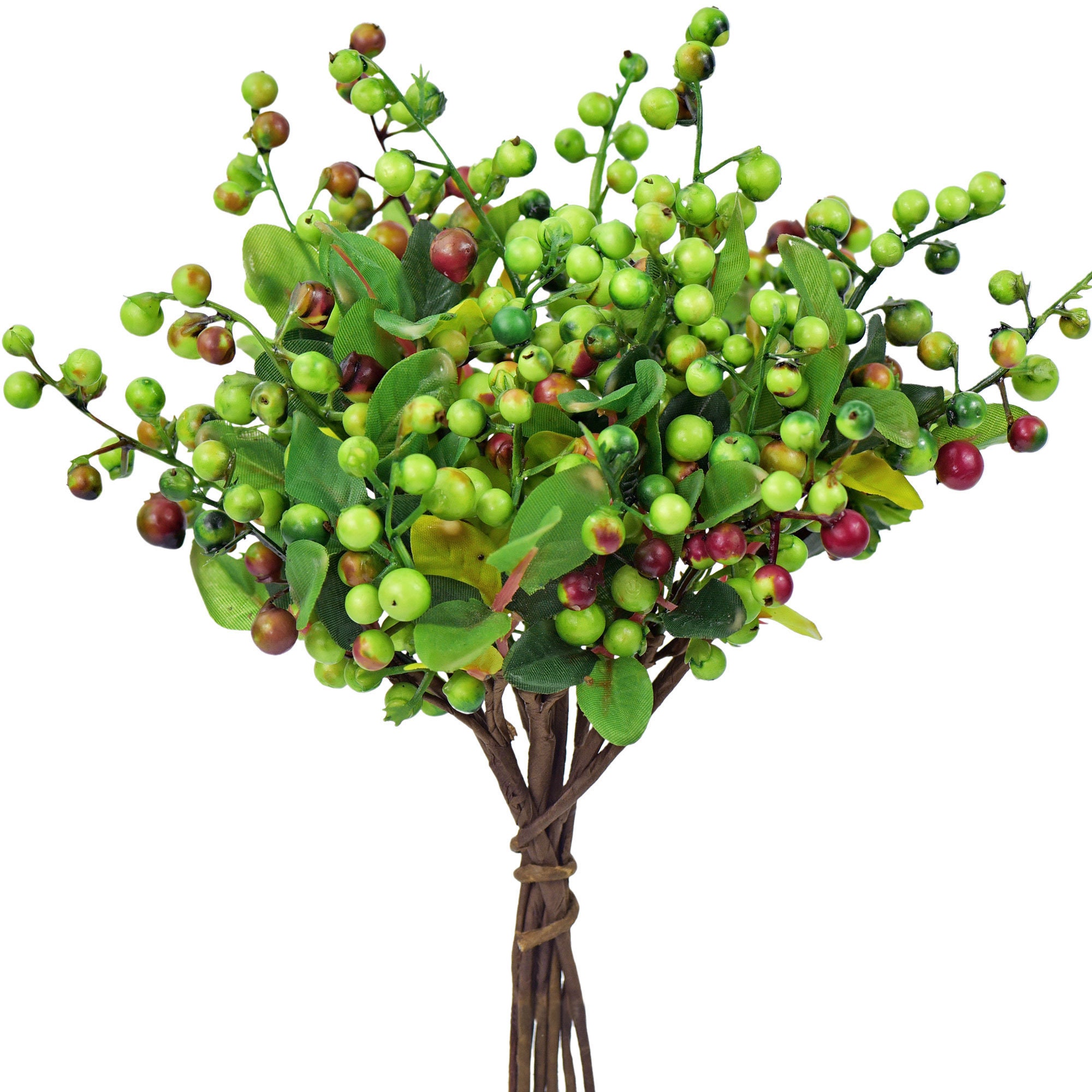 Versatile Artificial Holly Enchanted Meadow Berry Stems: Set of 10 for –  FiveSeasonStuff