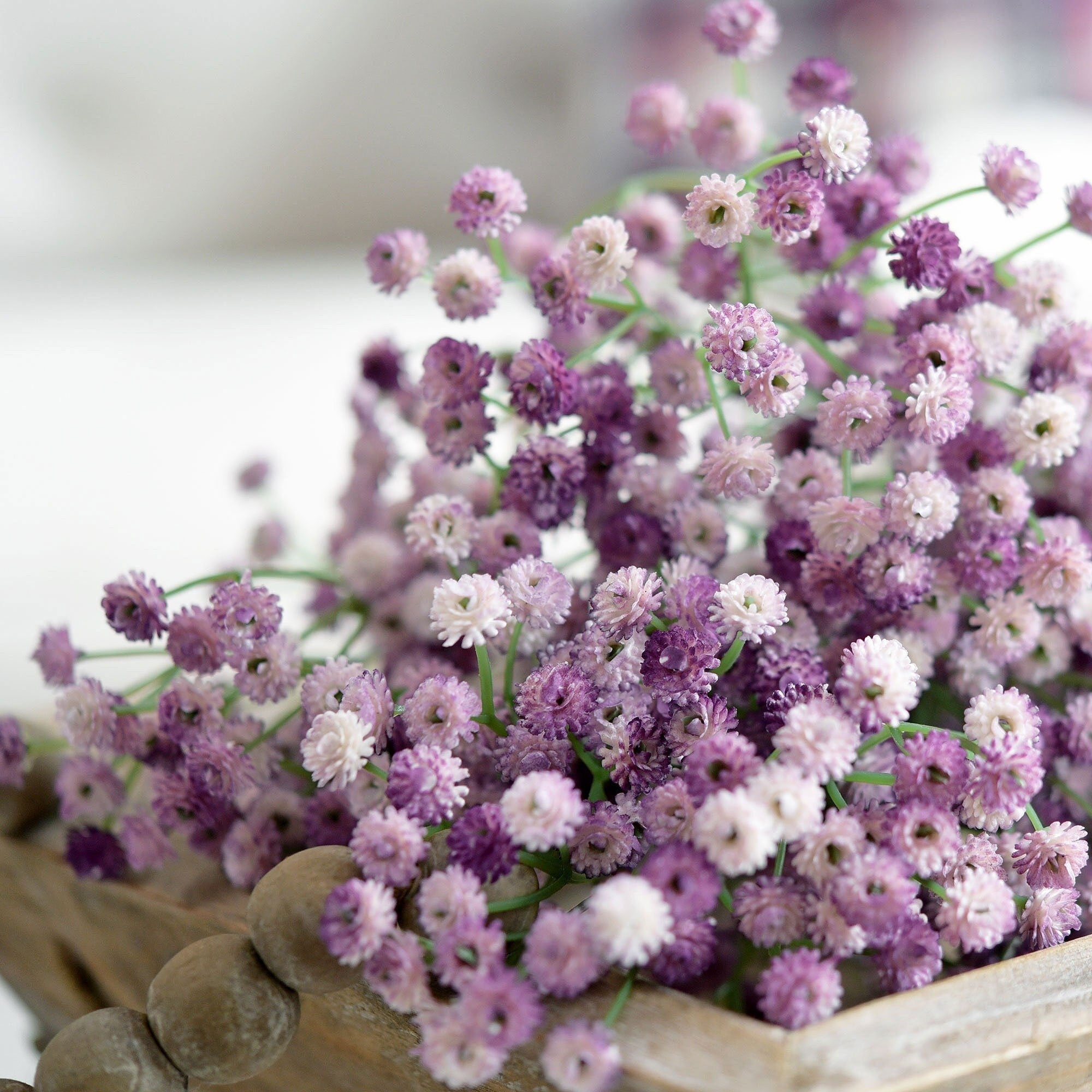 White Babys Breath Artificial Flowers Fake Gypsophila Bunch for Wedding  Table Centerpieces Flower Arrangement DIY Flowers Hz09011 