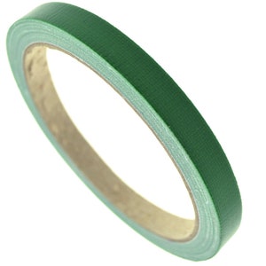 Waterproof Florist Pot Tape, Green Single Sided Adhesive (1cm x 10 Meter Roll)